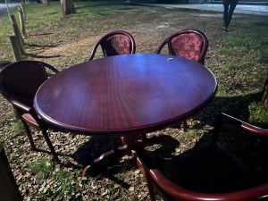 FREE-Dining table & 4 chairs-Pickup @ 60 Henty St-1st in best dressed 