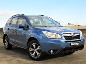 2014 Subaru Forester S4 MY14 2.5i Lineartronic AWD Luxury Blue 6 Speed Constant Variable Wagon