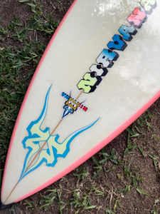 Surfboard Bill Cilia channel bottom