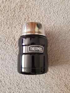 Thermos King Big Boss Stainless Steel Food Jar - Black - 470ml