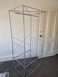 Metal clothes hanger like open wardrobe for sale