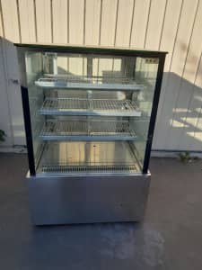 Retail Shop display, stainless steel and Glass Cabinet for deli bakery