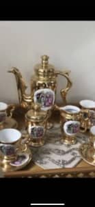 Antique tea & coffee cups set 