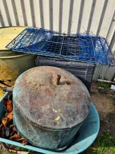 FREE Copper Boiler and Crab Net