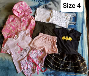 Girls size 4 small clothes bundle