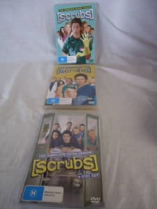 DVD - SCRUBS Season Two Three Four 3 x Box Sets Rated M Reg 4