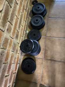 Weight plates. $2 a kilo. Nice and clean