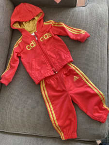 Adidas tracksuit 9-12months