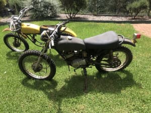 Yamaha Ag100 motorbikes(pair)