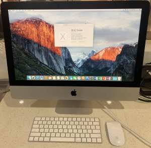 Great working condition iMac 21 inch with 1Tb storage 2015 model