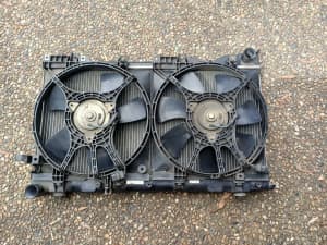 Subaru Forester XT radiator and thermo fans