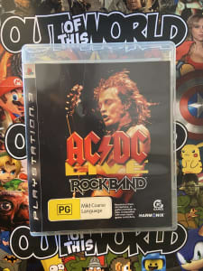 Rockband AC DC PlayStation 3 Video Game PS3