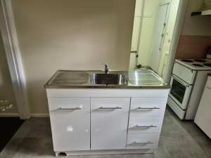 Bathroom Cupboard and Vanity Sink Mixer