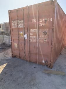20 foot sea container