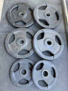 60kg FORCE USA Olympic weight plates in good condition