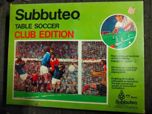 Vintage 1970s Subbuteo Table Soccer Football Club Edition $350
