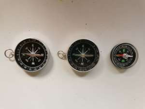 NEW Old Stock Camping and Hiking Pocket Compass $10