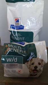 17.5kg - HILLS DIET WD DIGESTIVE GLUCOSE MANAGEMENT DRY DOG FOOD