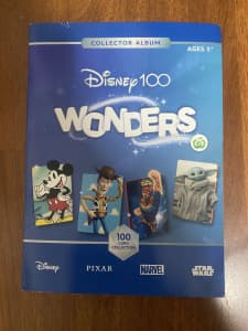 Complete Set of Disney 100 Wonders Collector Album