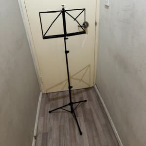 NOMAD STAGE SHEET MUSIC STAND ADJUSTABLE METAL FOLDING EASY CARRY