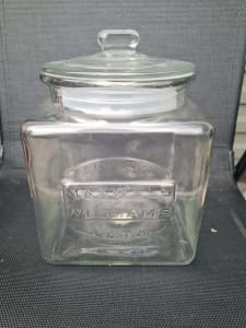 Large Maxwell and Williams jars. 