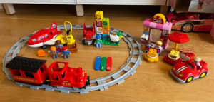 LEGO Duplo Steam Train and mixed Duplo sets bundle