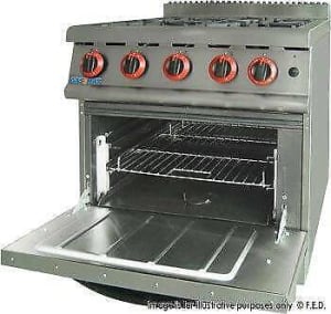 asmax Natural Gas Four Burner Top On Oven Jzh-Rp-4(R)