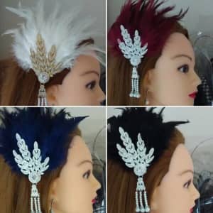 Gatsby Feather Head Pieces (Variety)