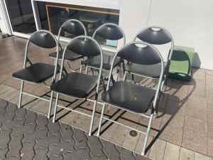 Free to take - Foldaway Chairs (Six Chairs)