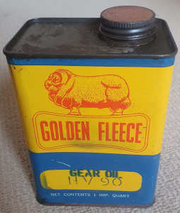 1Quart Golden Fleece Gear Oil HV-90 can