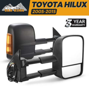 Extendable Towing Mirrors for Toyota Hilux******2015