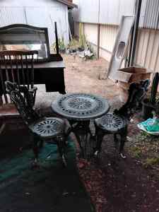 Antique garden table alloy for sale