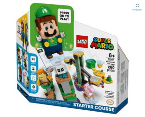 NEW - LEGO 71387 Super Mario Adventures with Luigi Starter Course Toy
