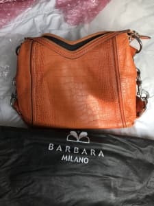 Barbara Milano leather handbag
