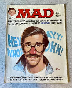 Vintage MAD magazine ~ December 1976 ~ issue #187 comics