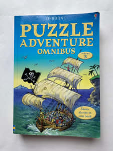 Usborne Puzzle Adventure Ominbus Volume 3 7 Stories in 1 Book