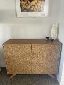 Beautiful solid side table- excellent condition 
