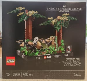 Lego 75353 Star Wars Endor Speeder Chase Diorama BNIB