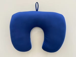 Travel Pillow With Cool Micro Bead Technology
