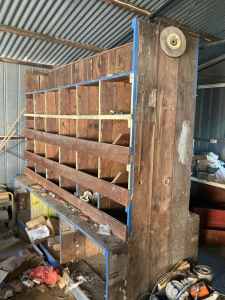 Old wooden Shelves