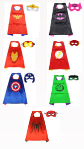 30x superhero kids capes $5 each