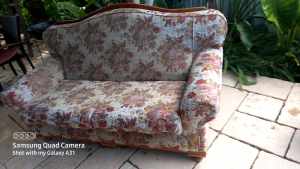 Tapestry two seater couch
