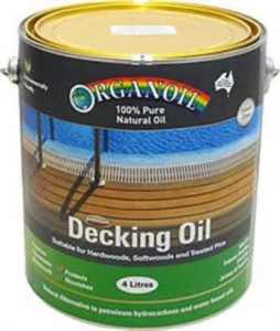 ORGANOIL DECKING OIL CLEAR 4L *2570075 - MITRE 10 KALAMUNDA