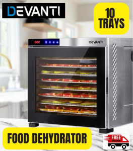 Food Dehydrator Stainless Steel 10 Trays (Brand New)