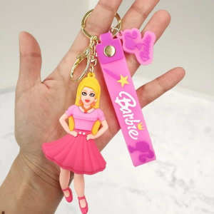 Brand new Barbie Key Ring Keychain Figure Keyring