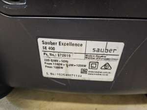 Sauber Excellence se 400 Vacuum