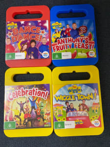 The wiggles dvds