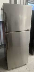 Stainless steel 400L fridge freezer works perfectly can deliver