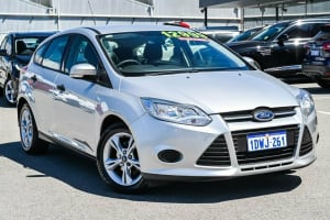 2012 Ford Focus LW Ambiente PwrShift Silver 6 Speed Sports Automatic Dual Clutch Hatchback