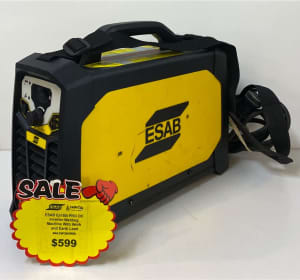 ESAB Es150i PRO DC Inverter Welding Machine (w/ Work & Earth Lead)